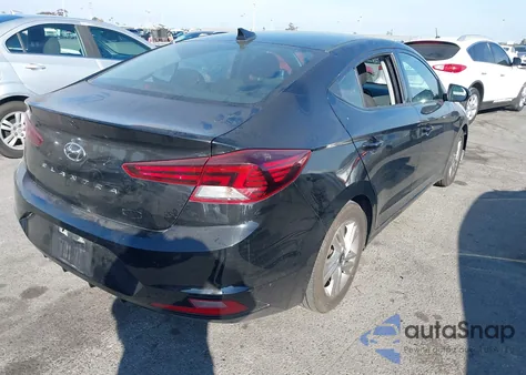 2019 Hyundai Elantra Sel z USA, uszkodzony, nr VIN 5NPD84LF0KH460962
